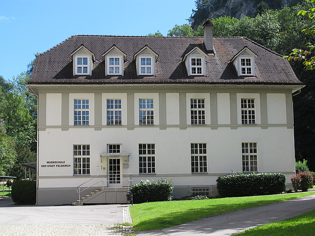 Das Gebäude der Musikschule Feldkirch